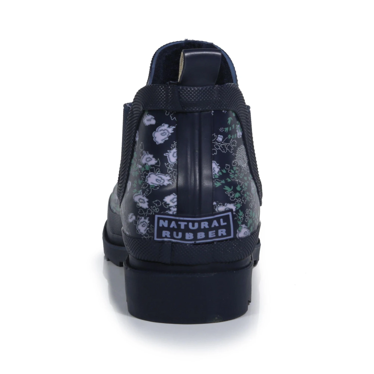 Regatta Womens/Ladies Harper Floral Wellington Boots (Navy) 4 Regatta Womens/Ladies Harper Floral Wellington Boots (Navy) - Image 2