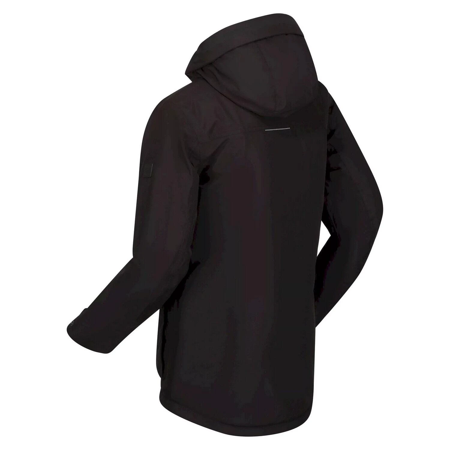 Regatta Childrens/Kids Paddrick Waterproof Parka (Black) 6 Regatta Childrens/Kids Paddrick Waterproof Parka (Black) - Image 4