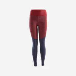 Simond WOMEN’S CLIMBING LEGGINGS VERTIKA BURGUNDY AND BLUE -Outdoor Equipment Store k035c5b9227025cd97221fe7005ee1120
