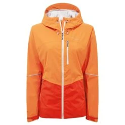 Craghoppers Womens/Ladies Dynamic Waterproof Jacket (Nectar Orange/Blood Orange)