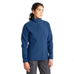 Craghoppers Womens/Ladies Expert Basecamp Soft Shell Jacket (Dark Navy) -Outdoor Equipment Store k037ffd35d1f8f8beda21697cb22faac3