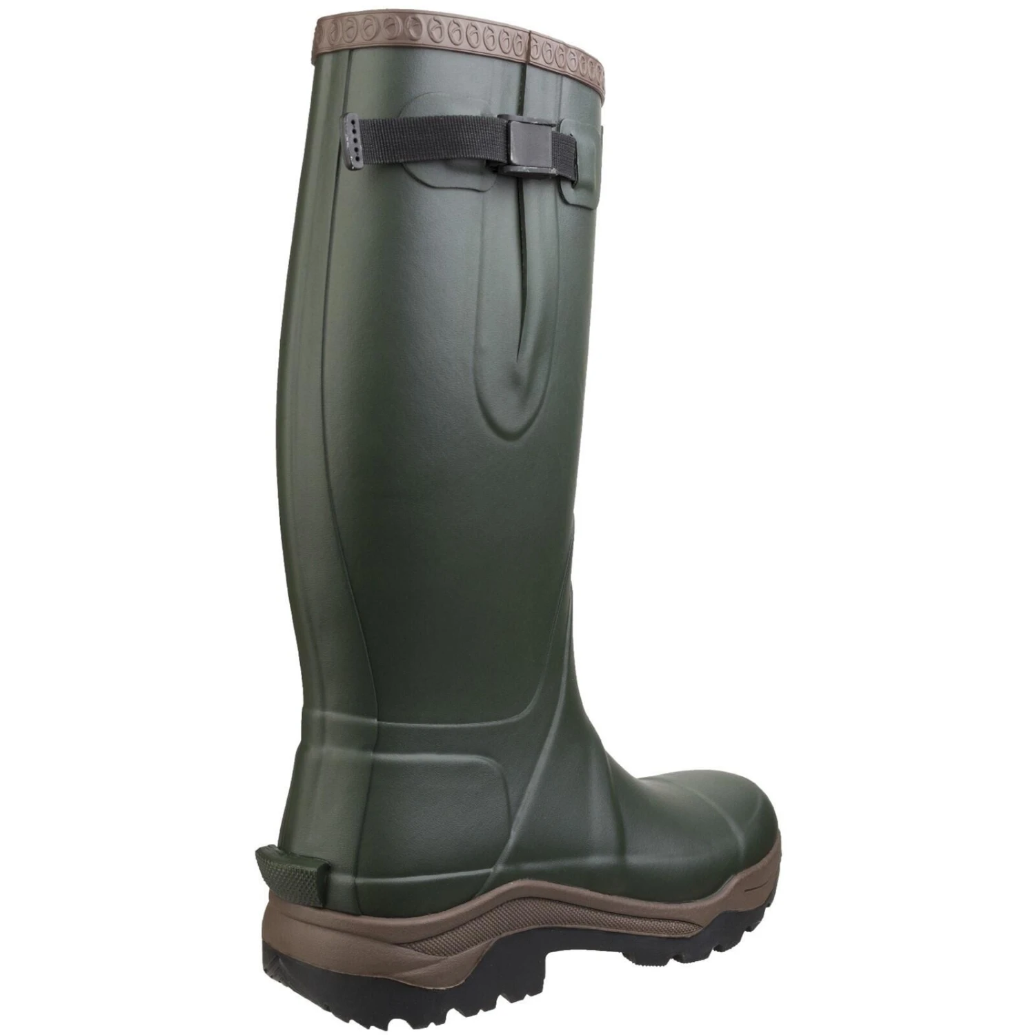 Cotswold Compass Plain Rubber Wellingtons GREEN 4 Cotswold Compass Plain Rubber Wellingtons GREEN - Image 2