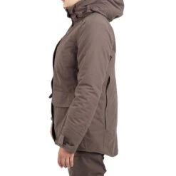 HUNTING WOMEN’S 3-IN-1 WARM WATERPROOF JACKET 500 - BROWN -Outdoor Equipment Store k11a38c43f33912b7eb4d773a7cd685a5