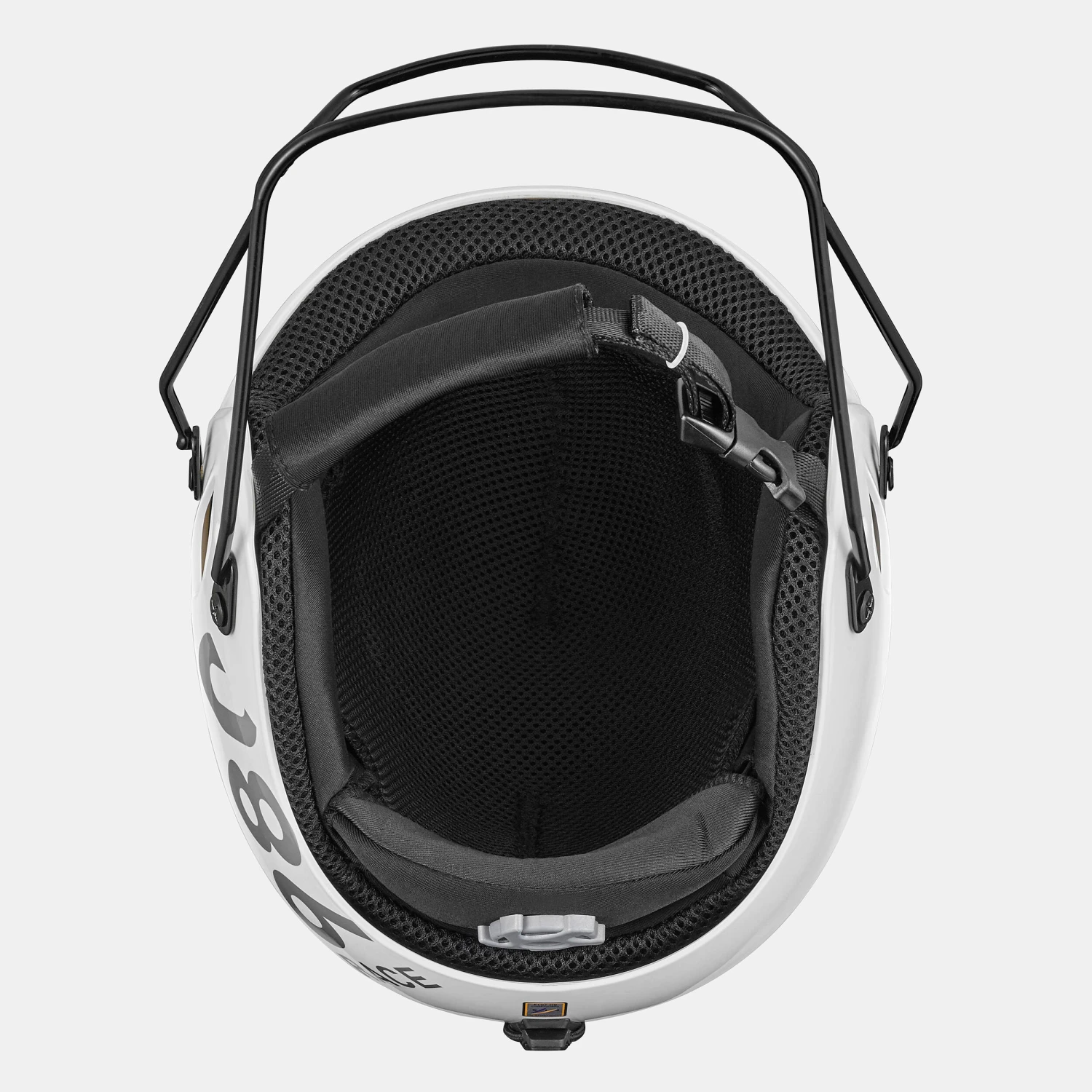 WEDZE Kids’ FIS Competition Ski Helmet With Chin Guard - White 10 WEDZE Kids’ FIS Competition Ski Helmet With Chin Guard - White - Image 8