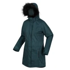Regatta Womens/Ladies Lexis Parka (Black) -Outdoor Equipment Store k1314ead2ed11b694bc44847e0a0b1f08