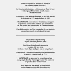 Men's Synthetic Mountain Trekking Padded Jacket -Outdoor Equipment Store k137e489baf628541a787a3eda1fcea62