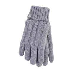 Ladies Fleece Lined Cable Knit 2.3 TOG Thermal Gloves -Outdoor Equipment Store k15d6072a2dacb61202b5a9fbf00a5337