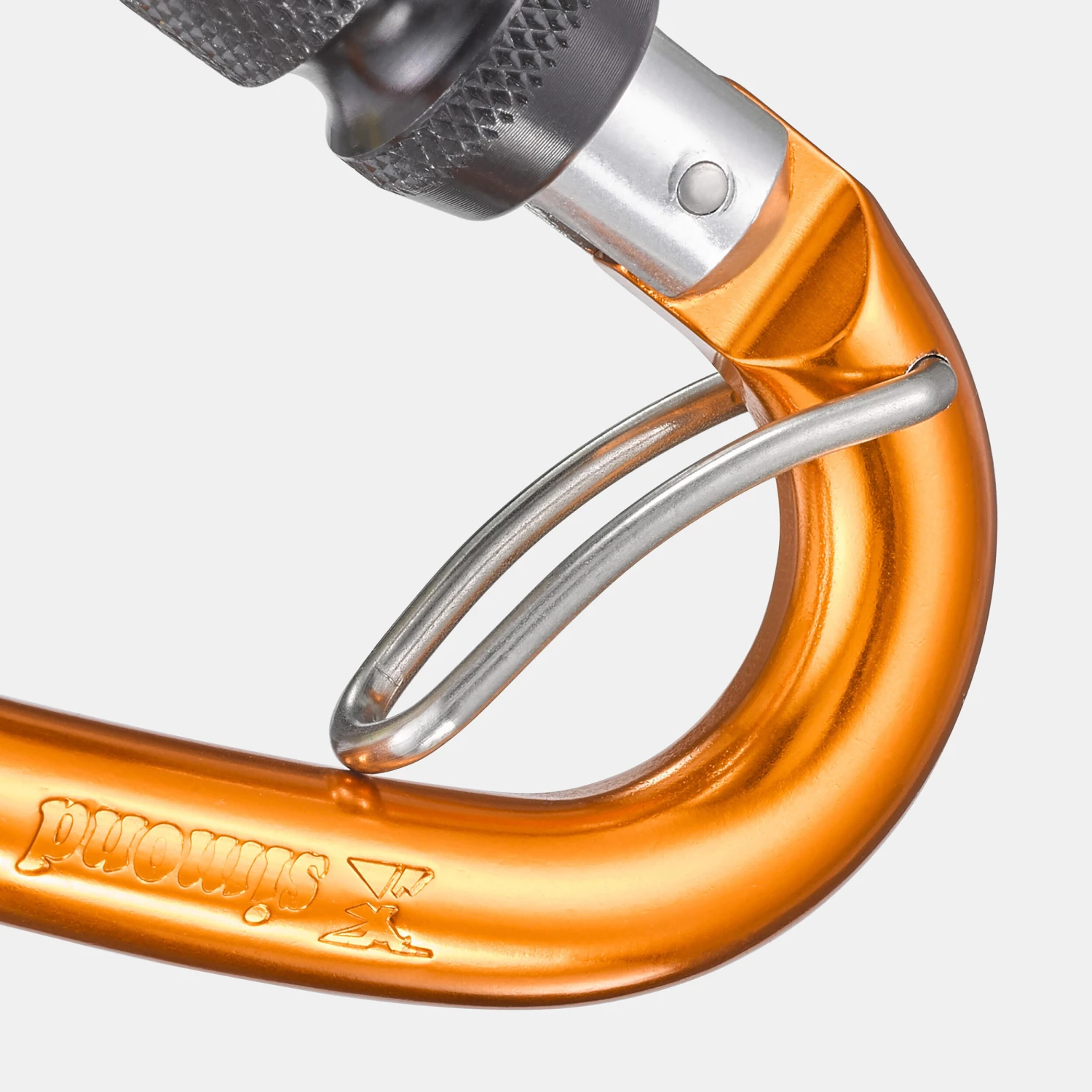 Simond Screw Snap Hook For Climbing And Mountaineering - Spider HMS BLC 7 Simond Screw Snap Hook For Climbing And Mountaineering - Spider HMS BLC - Image 5