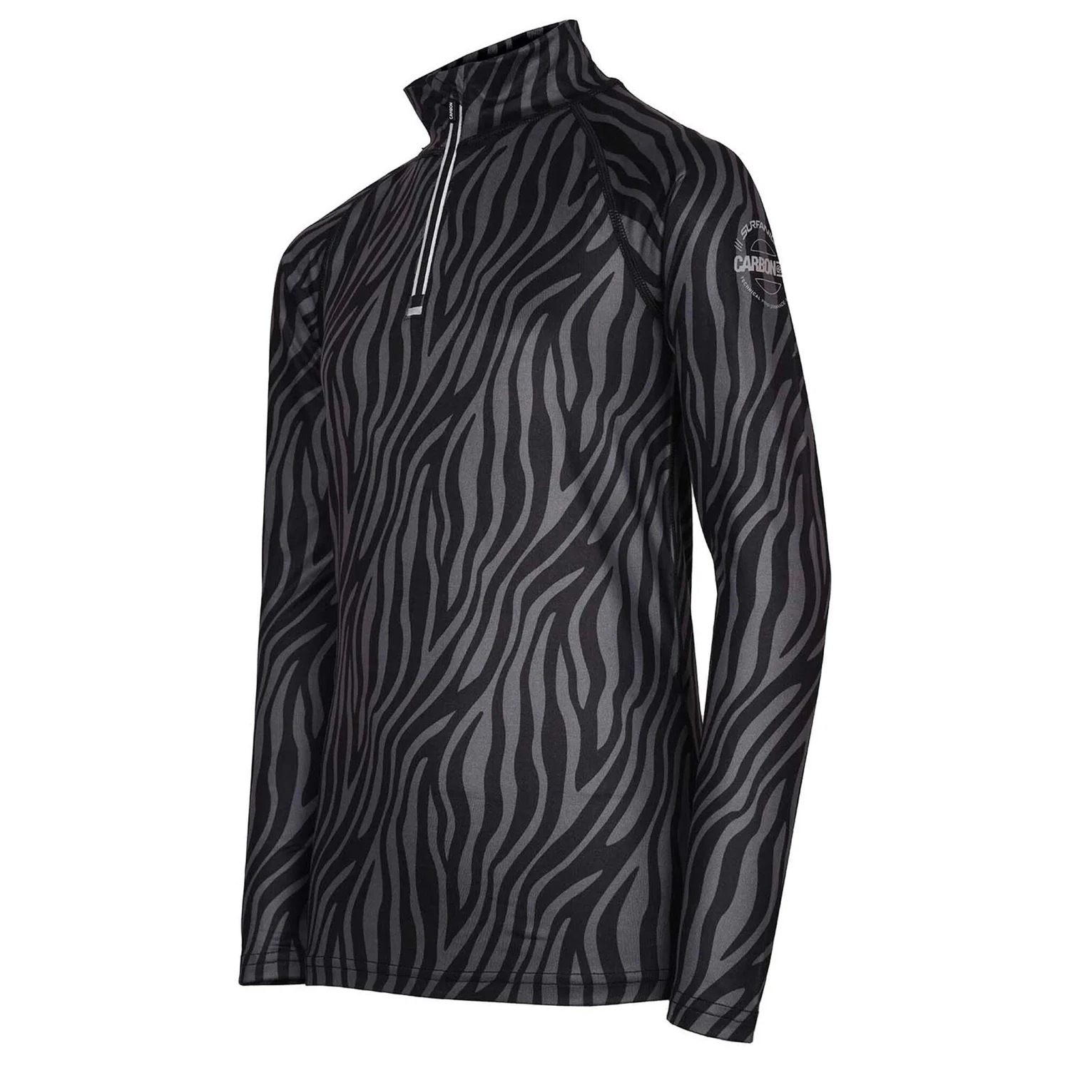 Cozy Limited Edition Zip Neck Black Zebra 4 Cozy Limited Edition Zip Neck Black Zebra - Image 2
