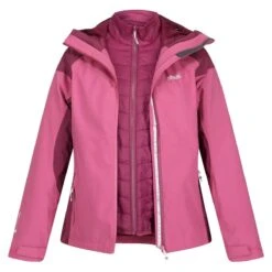 Regatta Womens/Ladies Wentwood VII 2 In 1 Waterproof Jacket (Violet/Amaranth Haze)