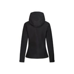 Regatta Womens/Ladies Venturer Hooded Soft Shell Jacket (Black) -Outdoor Equipment Store k1e17252e2cbe9649362ceab6321de97b