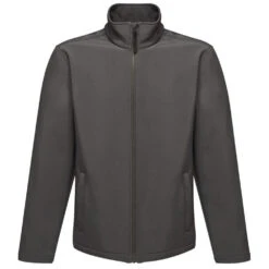 Regatta Reid Mens Softshell Wind Resistant Water Repellent Jacket (Black) -Outdoor Equipment Store k2471f8ae84edf758c252a984abe04be8