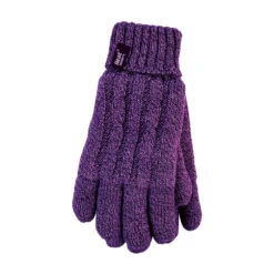 Ladies Fleece Lined Cable Knit 2.3 TOG Thermal Gloves -Outdoor Equipment Store k24c806391746a8485ab274b86b730cbd