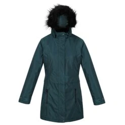 Regatta Womens/Ladies Lexis Parka (Black) -Outdoor Equipment Store k3127bf9c765da1b63b0014284cf05a10