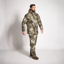 WARM WATERPROOF HUNTING JACKET TREEMETIC 100 -Outdoor Equipment Store k3c0a81b5b03bf88f967def750e7a4f77