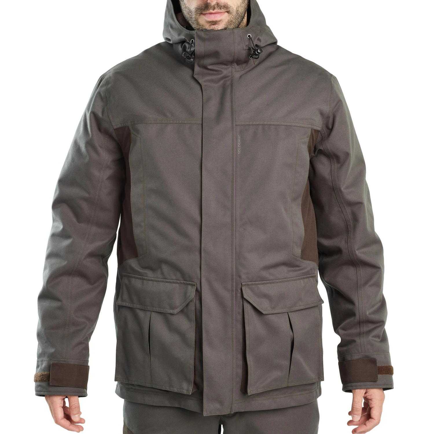 WARM WATERPROOF HUNTING JACKET 500 4 WARM WATERPROOF HUNTING JACKET 500 - Image 2
