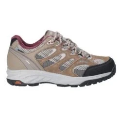 Hi-Tec Womens/Ladies WildFire Low I Waterproof Walking Shoes (Taupe/Warm Grey/Grape -Outdoor Equipment Store k3f30b81e752f180a031a3d52bd116eb8
