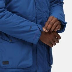 Regatta Mens Salinger II Faux Fur Insulated Parka (Black) -Outdoor Equipment Store k442389c7e80d7cdbbc9fd63b8552d8f4