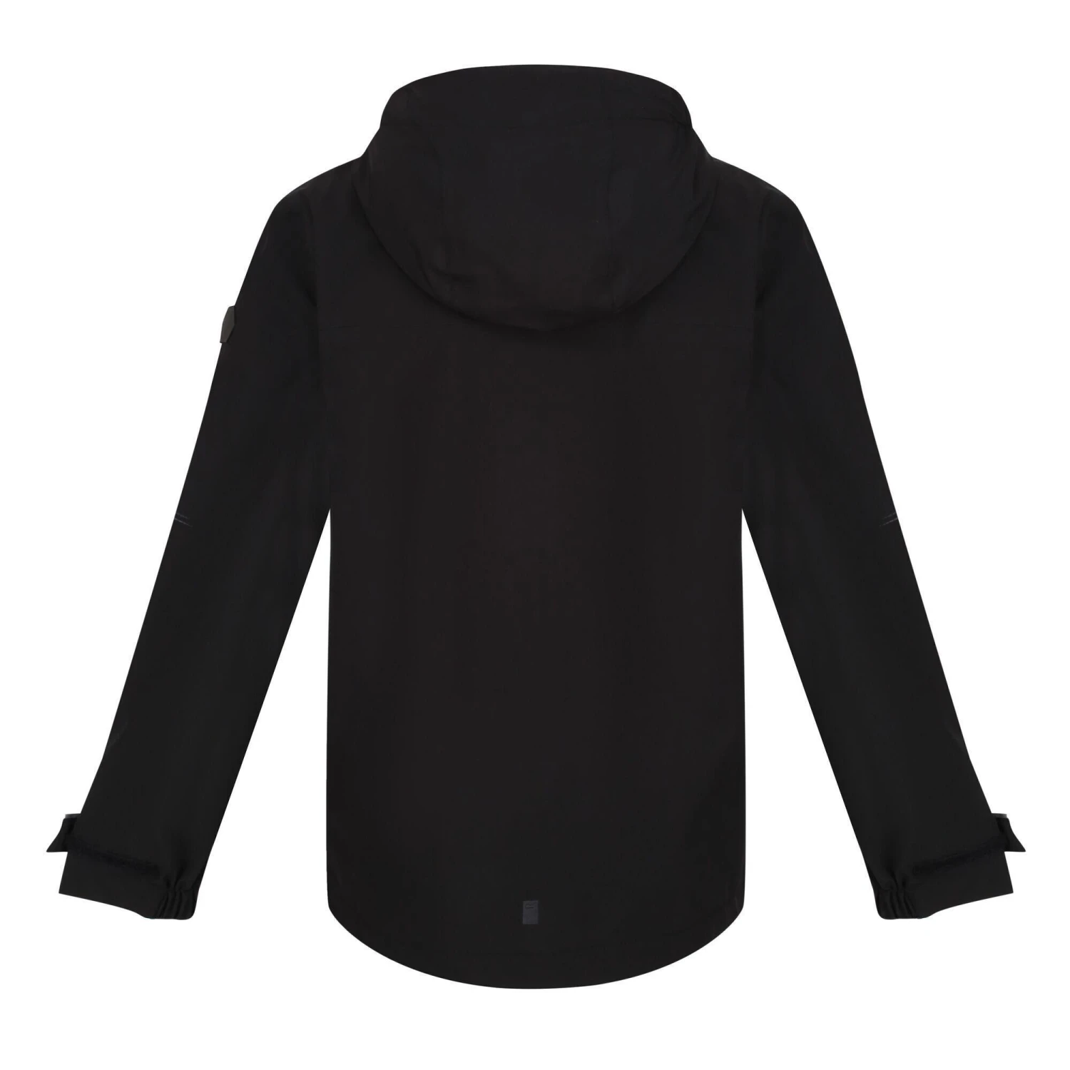 Regatta Childrens/Kids Pulton Waterproof Jacket (Black) 4 Regatta Childrens/Kids Pulton Waterproof Jacket (Black) - Image 2