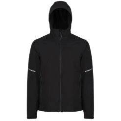 Regatta Mens XPro Prolite Stretch Soft Shell Jacket (Black)