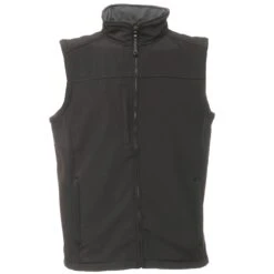 Regatta Mens Flux Softshell Bodywarmer / Sleeveless Jacket (Water Repellent & Wind