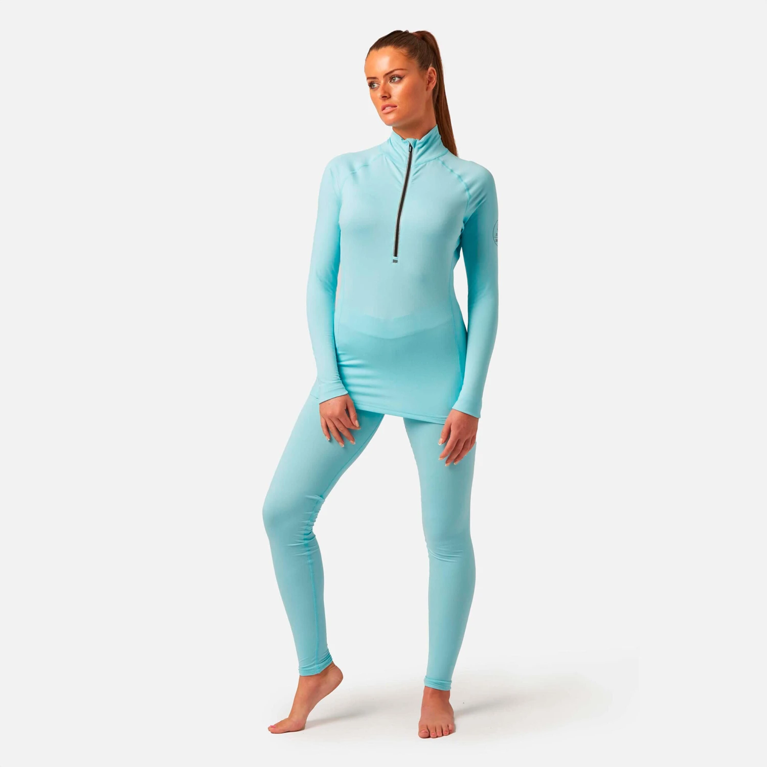 CarbonDri Cozy Zip Neck Black 20 CarbonDri Cozy Zip Neck Black - Image 18