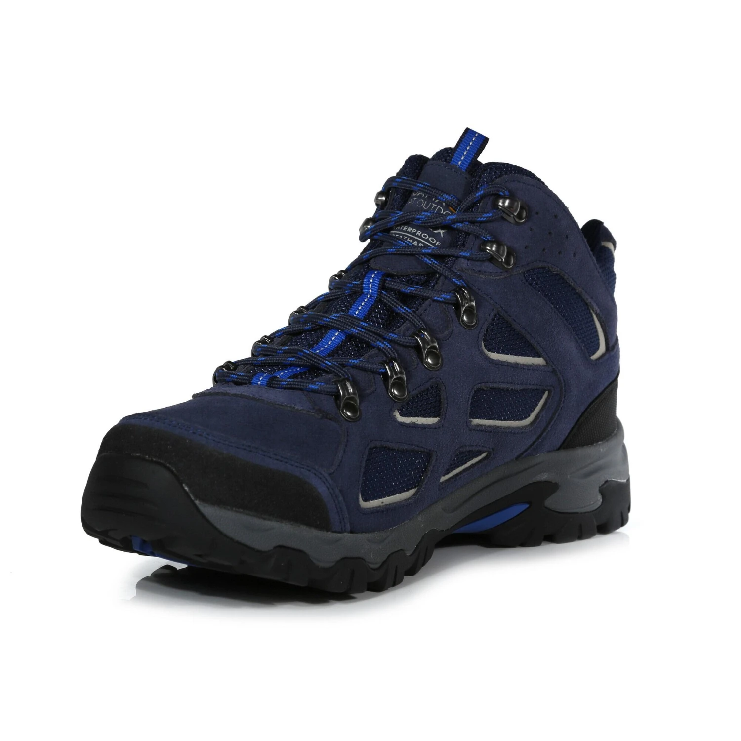 Regatta Mens Tebay Suede Walking Boots (Navy/Oxford Blue) 5 Regatta Mens Tebay Suede Walking Boots (Navy/Oxford Blue) - Image 3