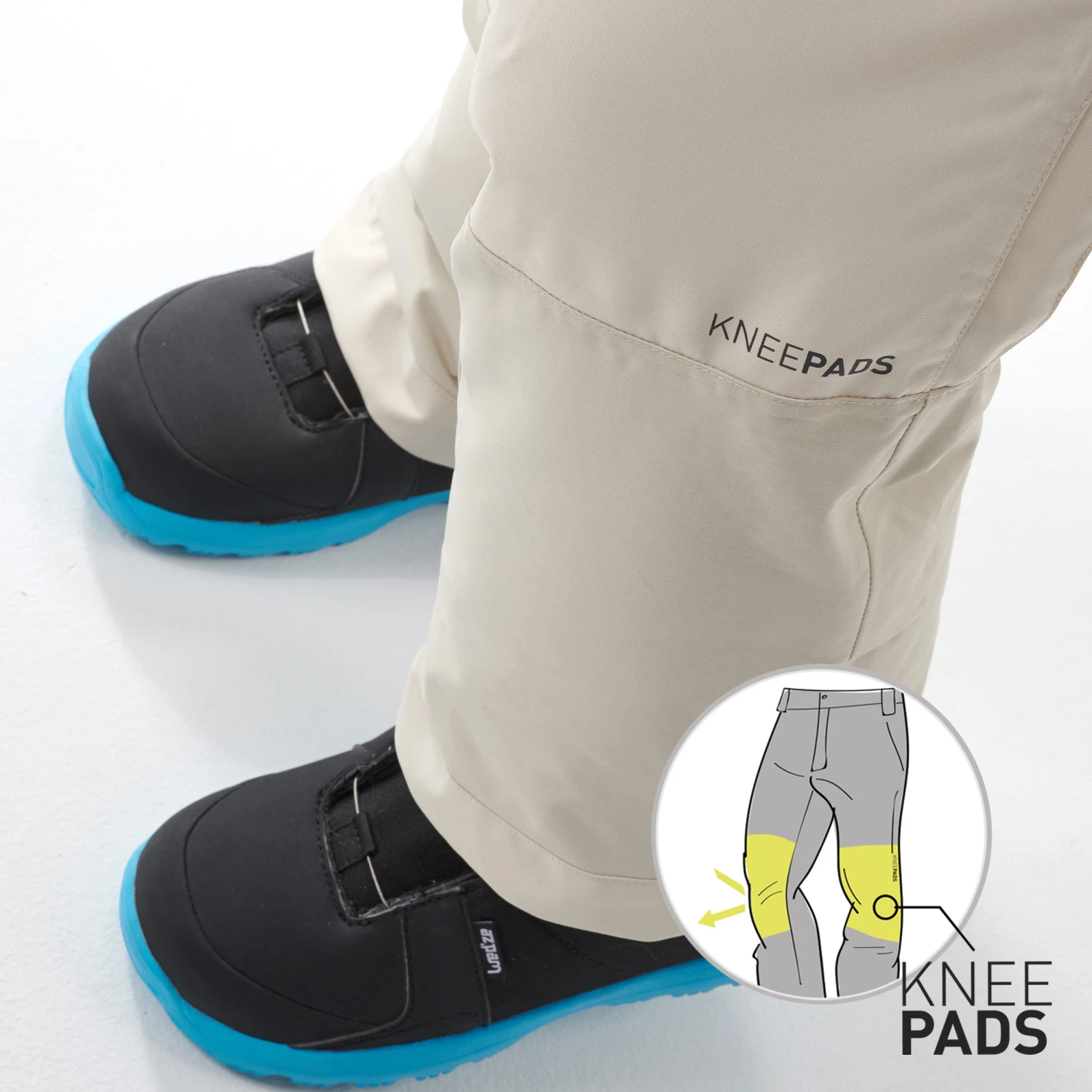 Kids’ Durable Snowboard Salopettes - Bib 500 Girl 11 Kids’ Durable Snowboard Salopettes - Bib 500 Girl - Image 9