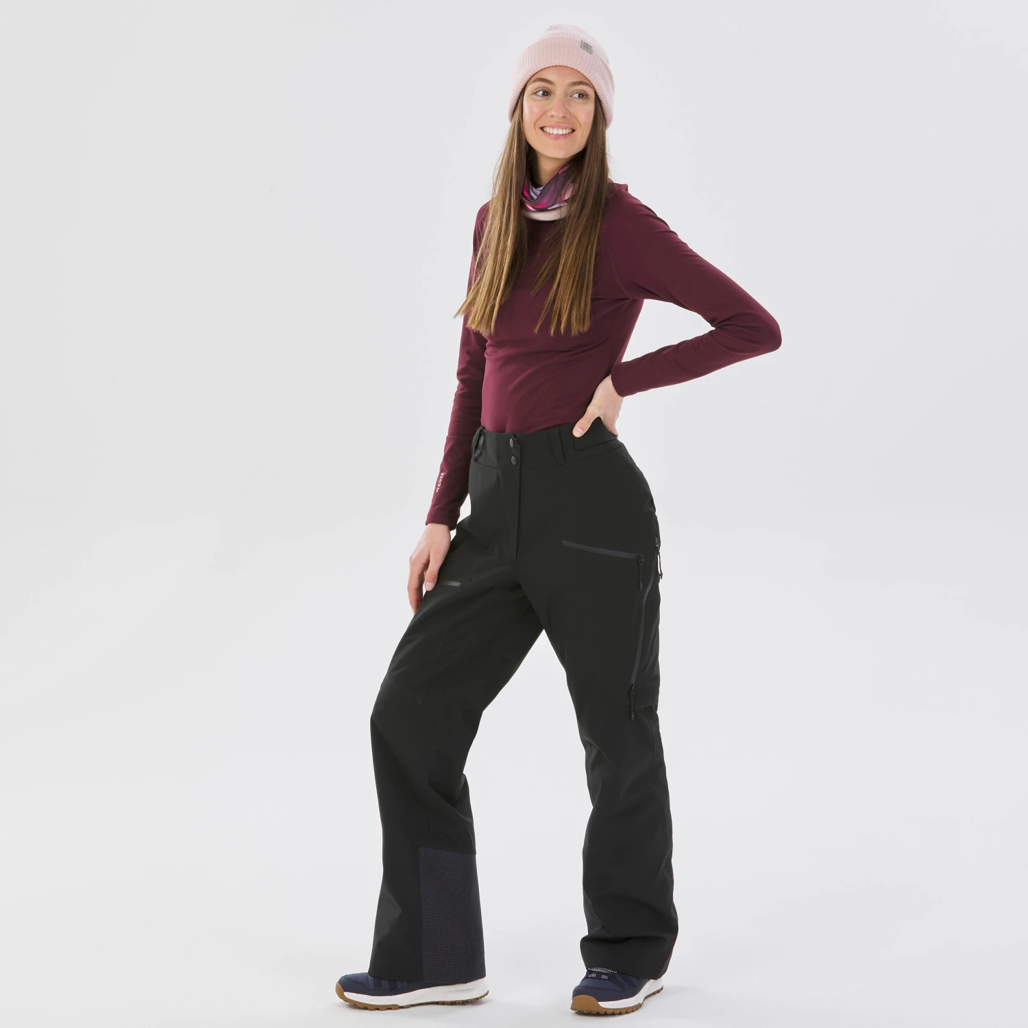 WEDZE WOMEN’S SKI TROUSERS FR100 14 WEDZE WOMEN’S SKI TROUSERS FR100 - Image 12