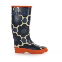 Regatta Womens/Ladies Orla Kiely Flower Pop Wellington Boots (Blue/Orange) 9 Regatta Womens/Ladies Orla Kiely Flower Pop Wellington Boots (Blue/Orange) -Outdoor Equipment Store k61e93a292cb7f20b36031b2302e74959