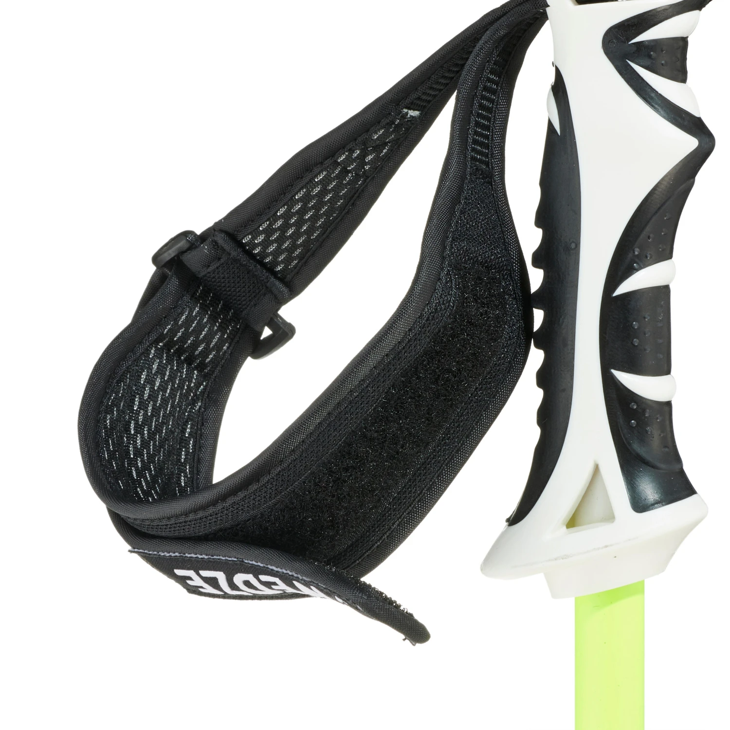 WEDZE Women's Downhill Ski Poles Boost - White And Yellow 9 WEDZE Women's Downhill Ski Poles Boost - White And Yellow - Image 7