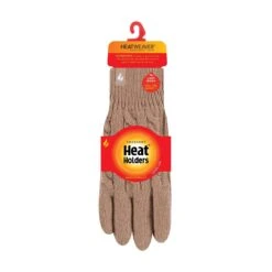 Ladies Fleece Lined Cable Knit 2.3 TOG Thermal Gloves -Outdoor Equipment Store k663e6bc9c7410279d1d88ce3d23f63ec