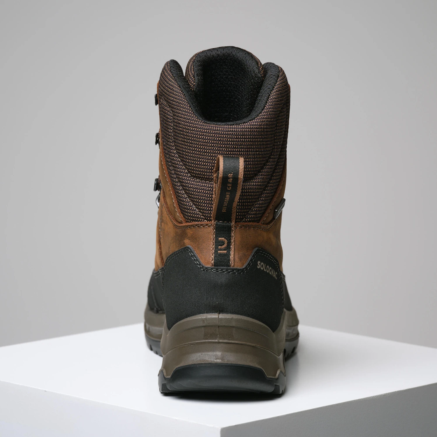 Waterproof Country Sport Boots Brown Crosshunt 500 V2 8 Waterproof Country Sport Boots Brown Crosshunt 500 V2 - Image 6