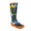 Regatta Womens/Ladies Orla Kiely Shadow Flower Wellington Boots (Blue/Black/Orange) -Outdoor Equipment Store k6d92c3eb38ef53c514e909927d459074