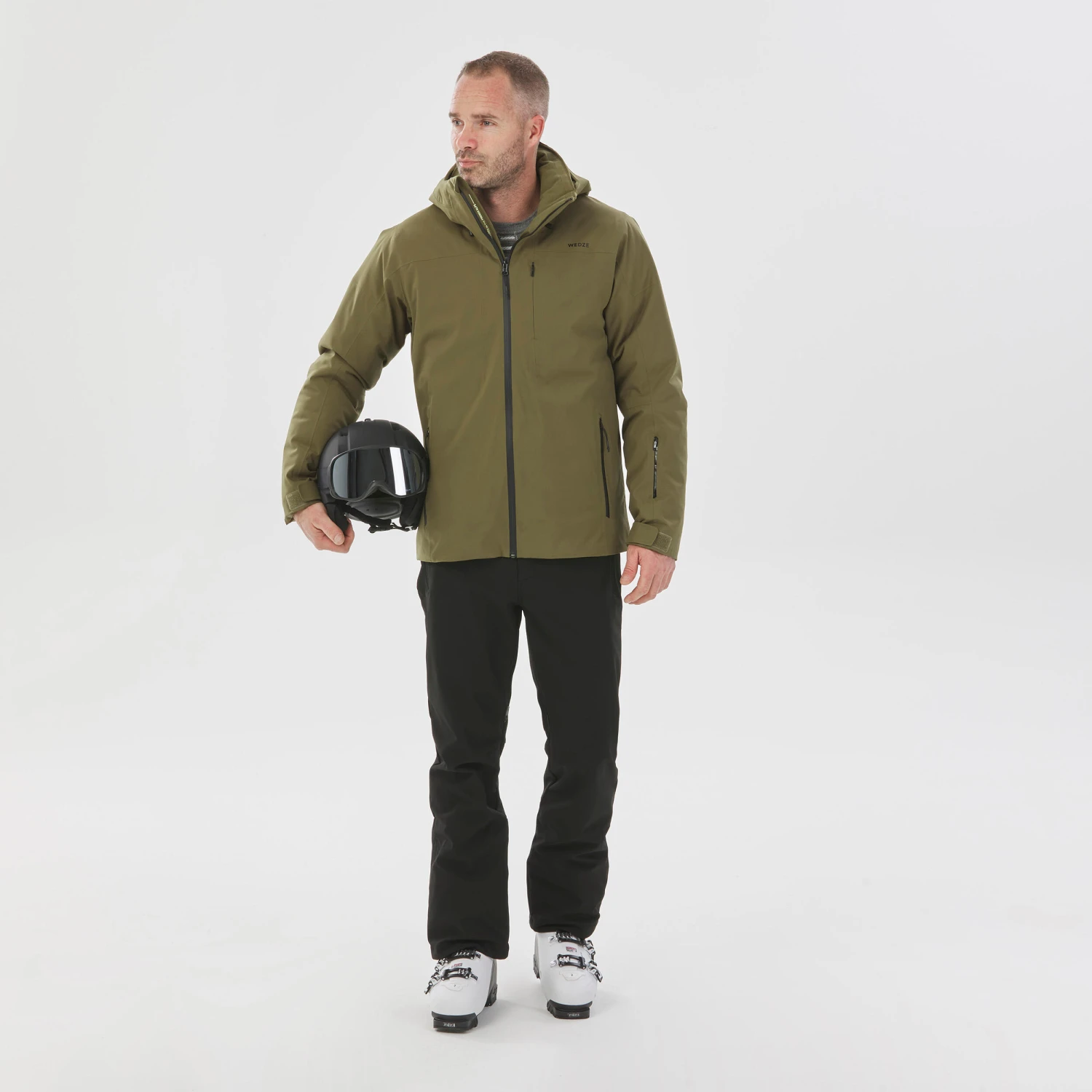 WEDZE MEN’S SOFTSHELL SKI TROUSERS - 500 4 WEDZE MEN’S SOFTSHELL SKI TROUSERS - 500 - Image 2