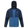 Regatta Mens Tarvos V Soft Shell Jacket (Moonlight Denim/Dynasty Blue)