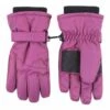 Childrens Pink Winter Fleece Lined Waterproof Thermal Snow Ski Gloves -Outdoor Equipment Store k7b376af7f0f97833c035ba44264f8d87