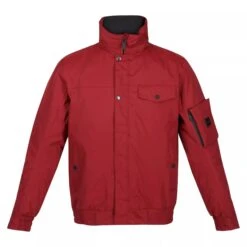 Regatta Mens Raynor Waterproof Jacket (Syrah Red)
