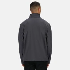 Regatta Reid Mens Softshell Wind Resistant Water Repellent Jacket (Black) -Outdoor Equipment Store k7c3a094c9bcc5b5f8236d0ca73427d23