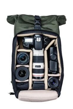 Vanguard VEO Select 43RB BK - Roll-Top Camera Backpack -Outdoor Equipment Store k7df10d3858afa2e7a0daca28489d896a
