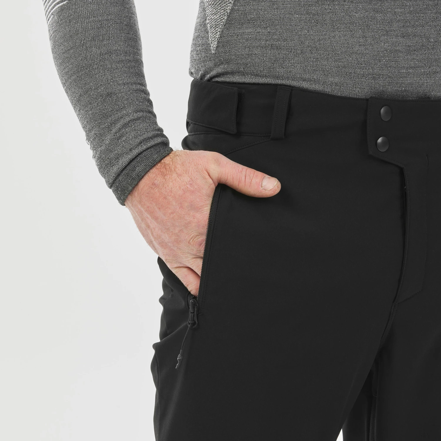 WEDZE MEN’S SOFTSHELL SKI TROUSERS - 500 11 WEDZE MEN’S SOFTSHELL SKI TROUSERS - 500 - Image 9