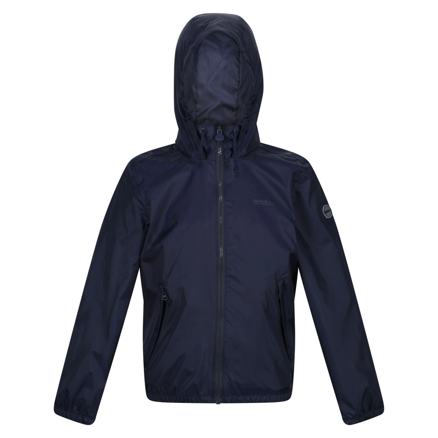 Regatta Childrens/Kids Catkin Waterproof Jacket (Navy) 3 Regatta Childrens/Kids Catkin Waterproof Jacket (Navy)