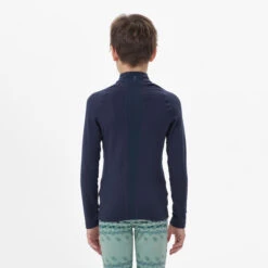 WEDZE Kids’ Ski Base Layer Top - BL 500 1/2 Zip -Outdoor Equipment Store k85f2901acbe6d1a853e3069800481425