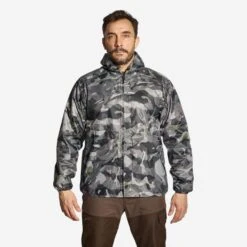 WATERPROOF LIGHT JACKET CAMO 100