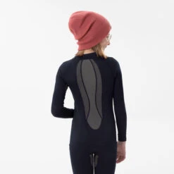 WEDZE KIDS' SKI BASE LAYER TOP - BL 500 I-SOFT SEAMLESS -Outdoor Equipment Store k8dfe88b7c92e6945e6e084e17701118a