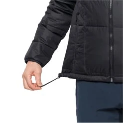 Jack Wolfskin Bergland Insulated Mens Jacket Black -Outdoor Equipment Store k8ed4f285c3896eddafa0d1b88944732e