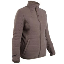 HUNTING WOMEN’S 3-IN-1 WARM WATERPROOF JACKET 500 - BROWN -Outdoor Equipment Store k92428a7fa1f09e31ea7988205aac81a7