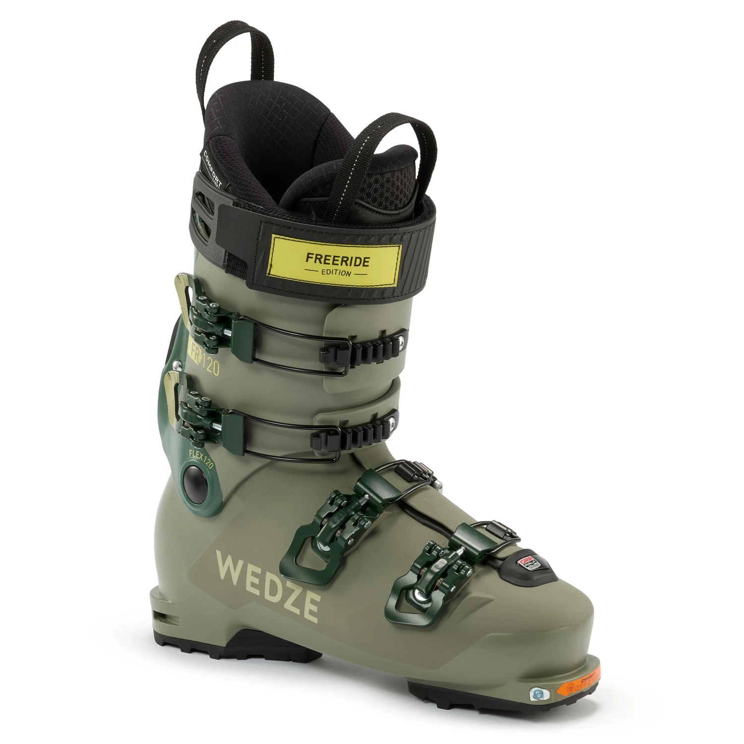 WEDZE ADULT FREERIDE FREE TOURING SKI BOOTS - FR120 3 WEDZE ADULT FREERIDE FREE TOURING SKI BOOTS - FR120