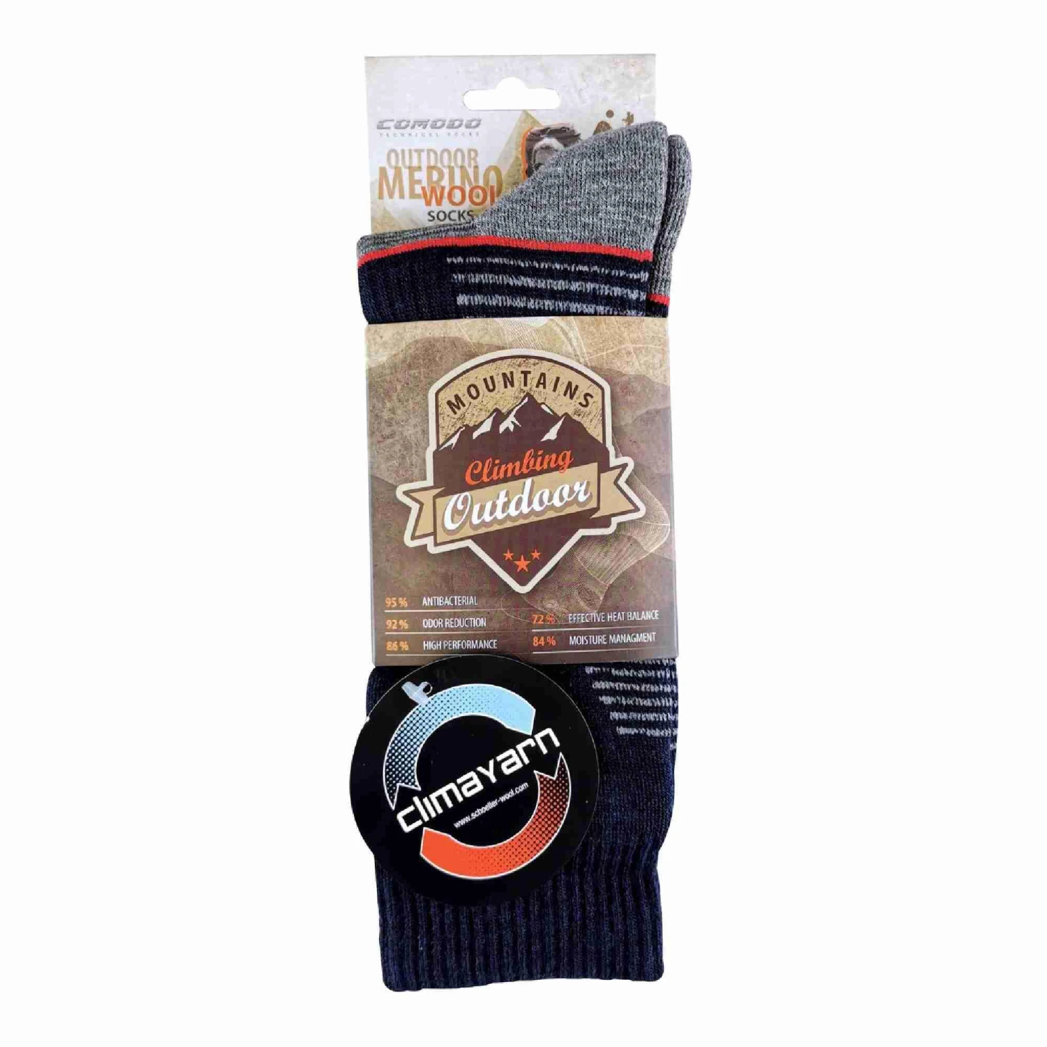 Outdoor Performance Hiker CLIMACONTROL Hiking Trail Socks For Mens And Ladies 6 Outdoor Performance Hiker CLIMACONTROL Hiking Trail Socks For Mens And Ladies - Image 4