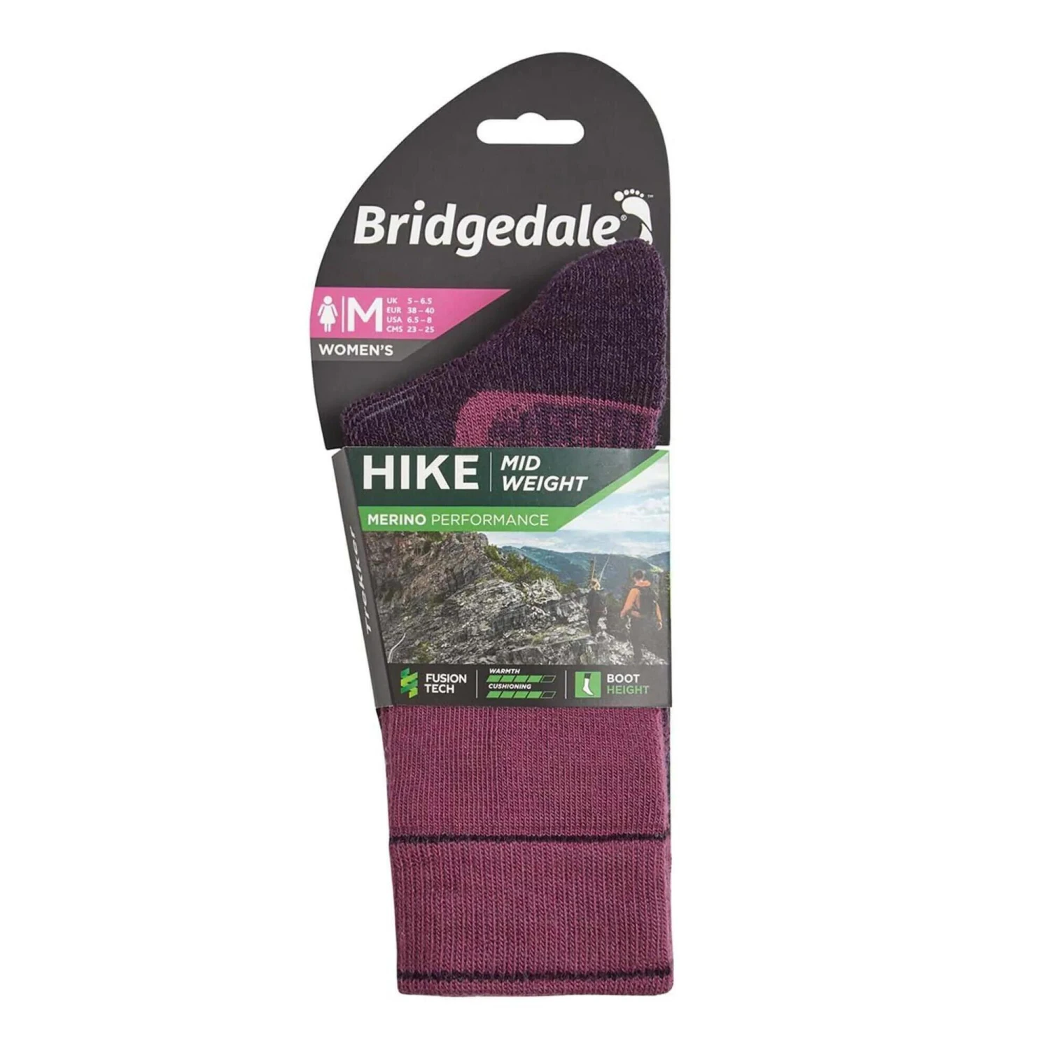Bridgedale HIKE Midweight Merino Performance Boot Original Women's 3 Bridgedale HIKE Midweight Merino Performance Boot Original Women's